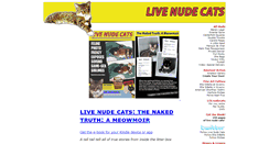 Desktop Screenshot of livenudecats.com